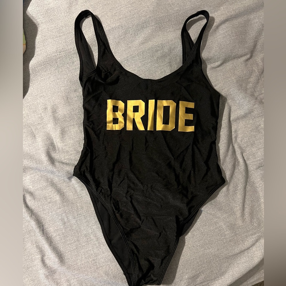 Bride One Piece Bathing Suit